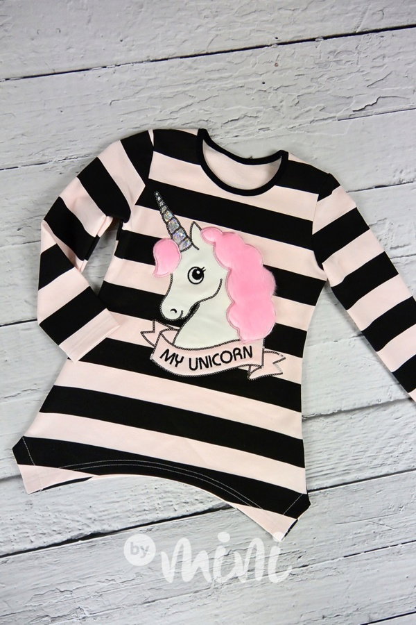 Pruhovaná UNICORN tunika