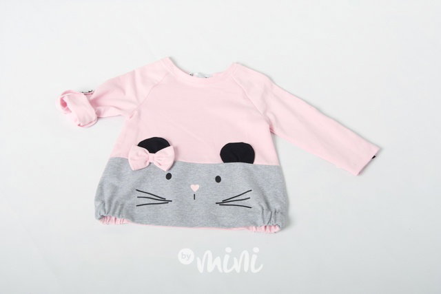 Tunika myška pink