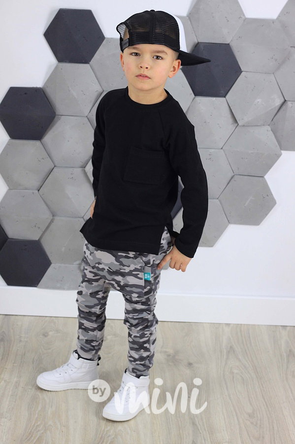 Šedé army baggy
