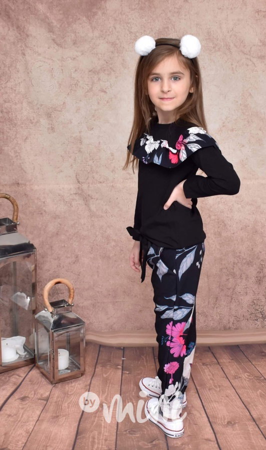 Luxury FLOWER dívčí komplet
