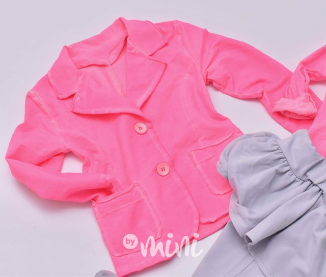 Neon pink sáčko