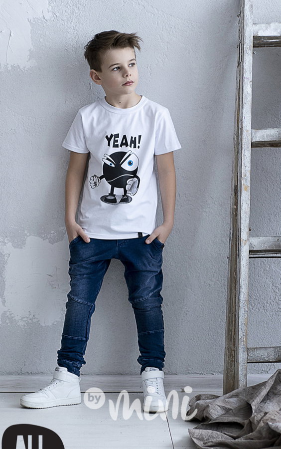 Blue jeans baggy
