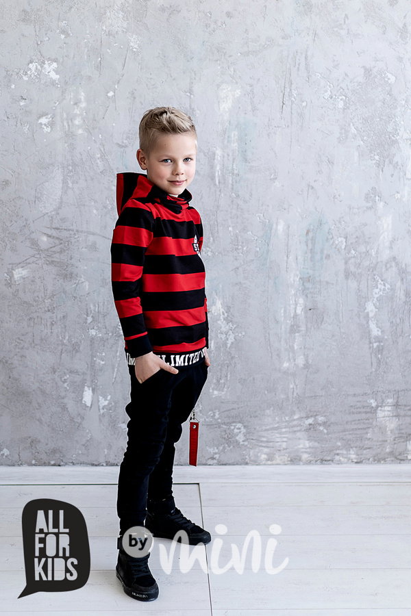 Unlimited souprava black/red