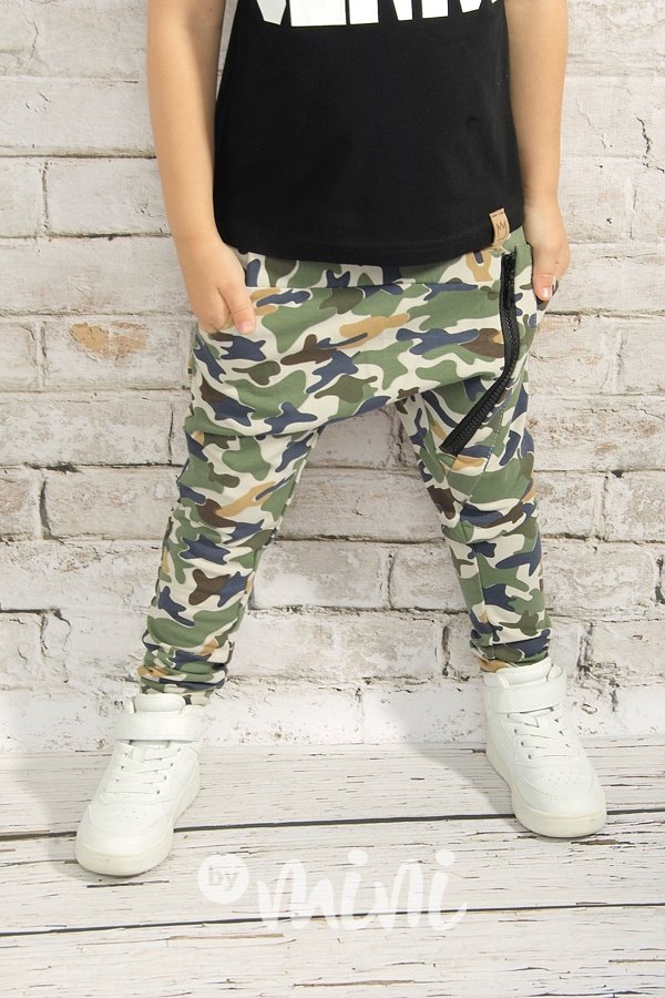 Mix army baggy zip