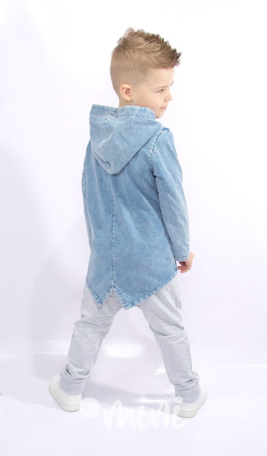Chlapecká jeans cotton parka