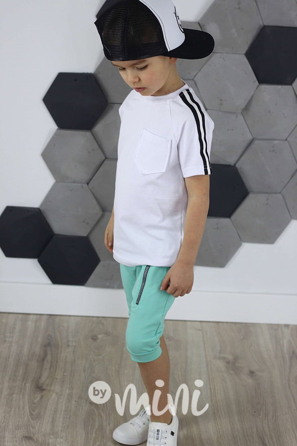 Mint shorts se zipem