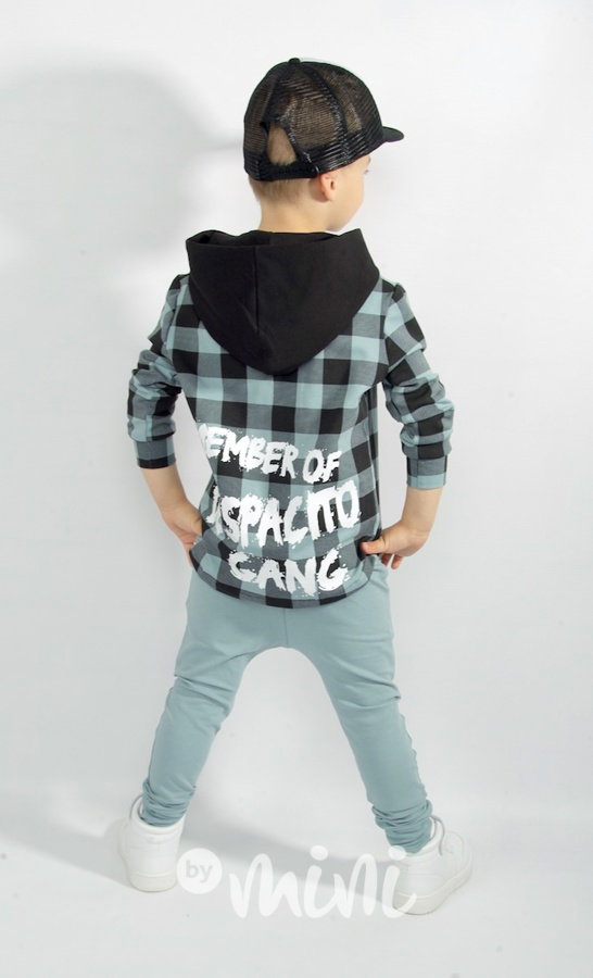 Gang karo mikina black/mint