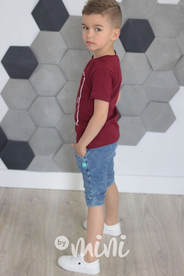 Denim cotton shorts - chlapecké kraťasy