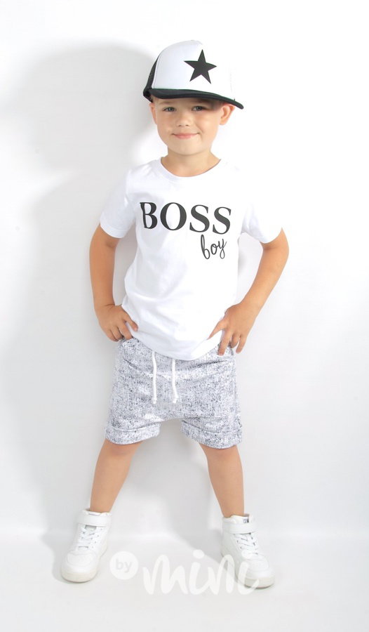 Kosmos baggy kraťasy white