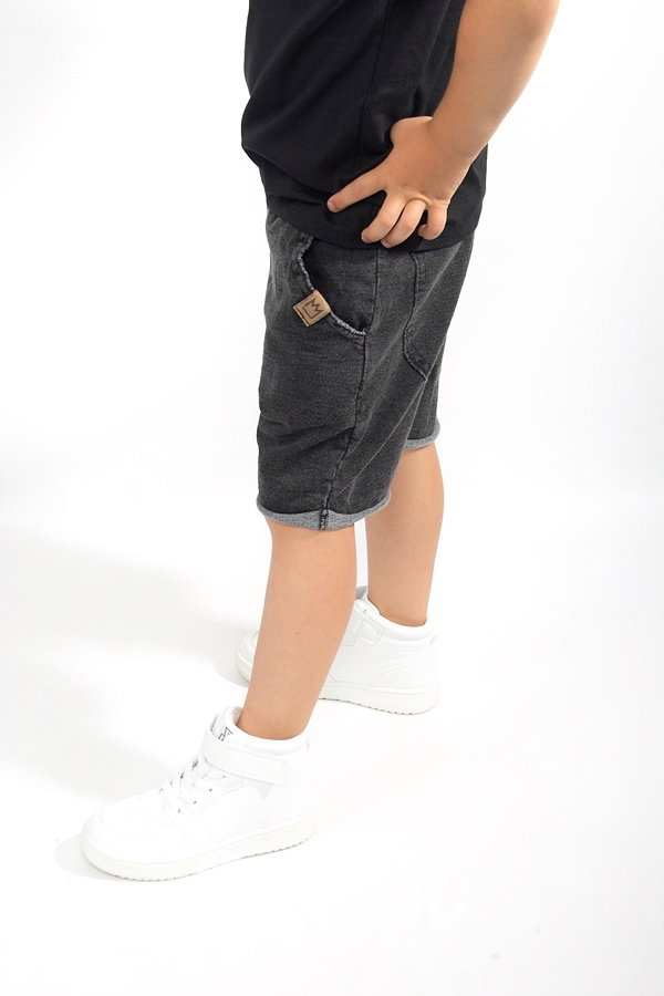 Dark jeans shorts - chlapecké džínové kraťasy