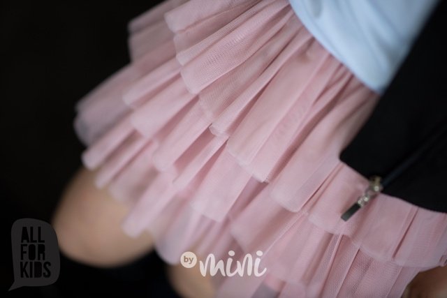 Vrstvená tutu sukně růžová