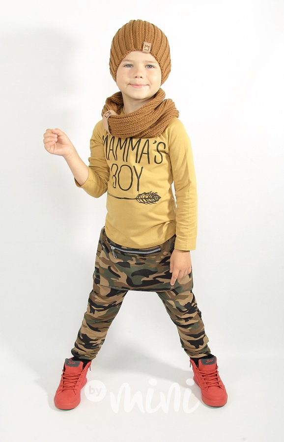 Mammas boy - army chlapecký set s baggy