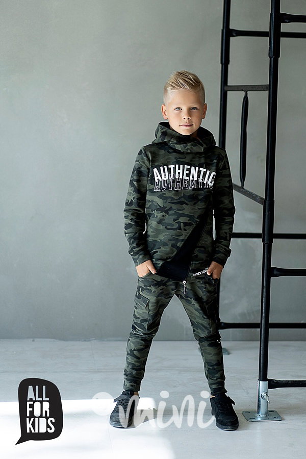 Army zipová mikina authentic