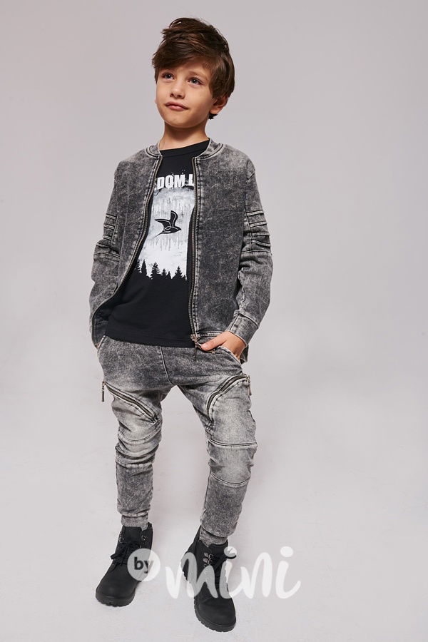 *Premium* Freedom ice black mikina na zip