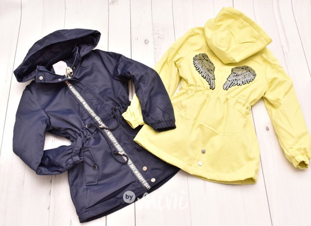 Angel dívčí parka - žlutá