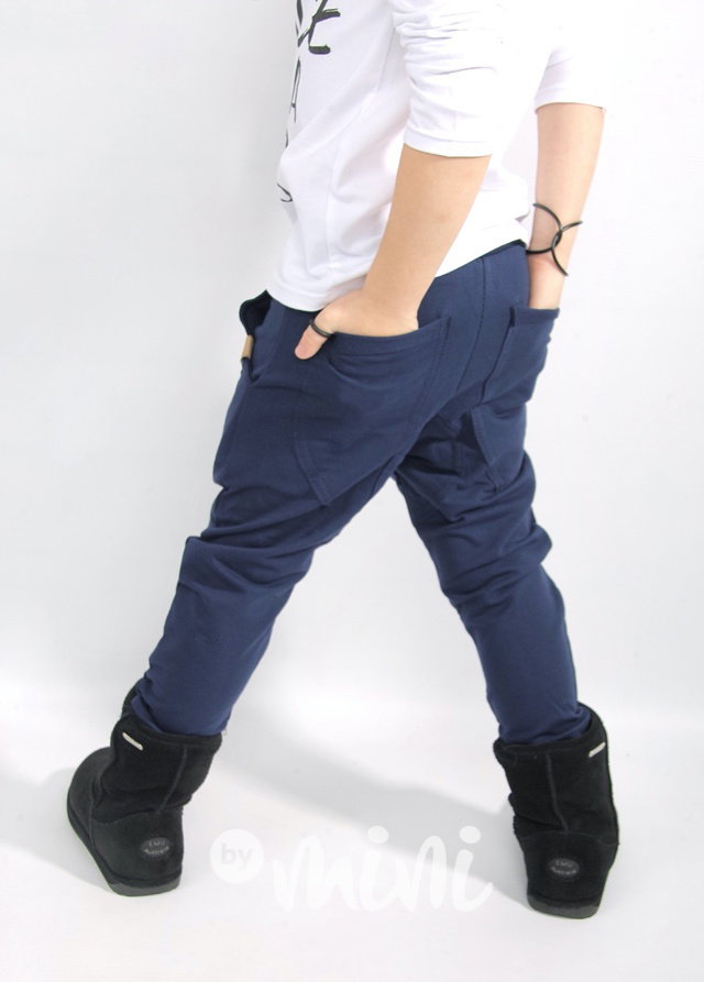 Deep blue tepláčky BASIC