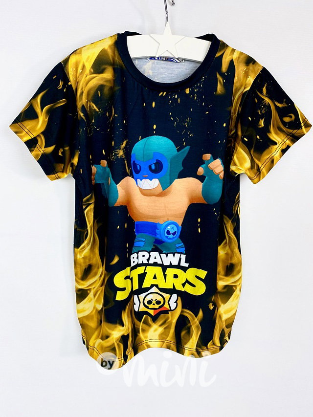Brawl Stars chlapecké triko El Rudo - yellow