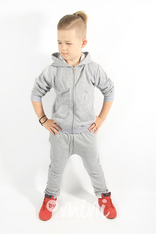 Zuby - tepláky šedé