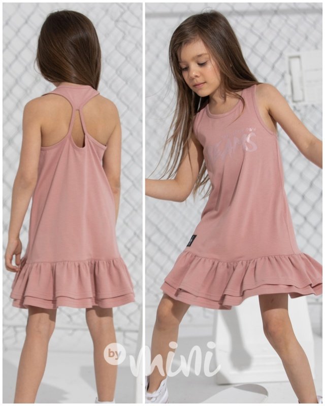 Dreams letní dívčí šaty růžové *Premium*