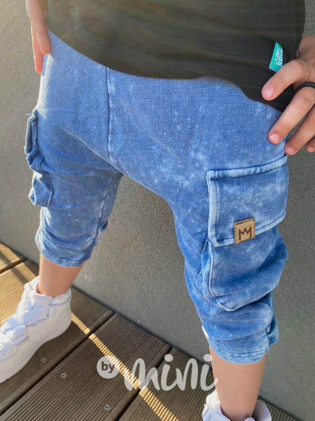 Jeans shorts baggy kapsáče