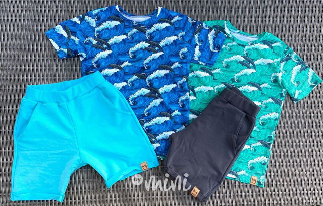 Tyrkysové kraťasy BASIC