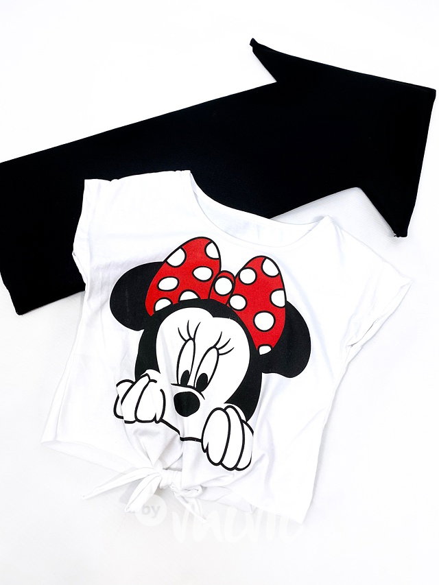 Minnie dívčí blůzka na uzlík