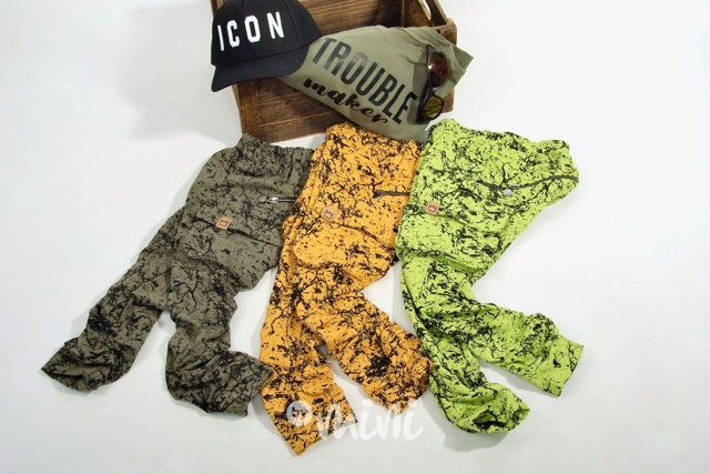 Pistácie marble baggy kapsáče zip