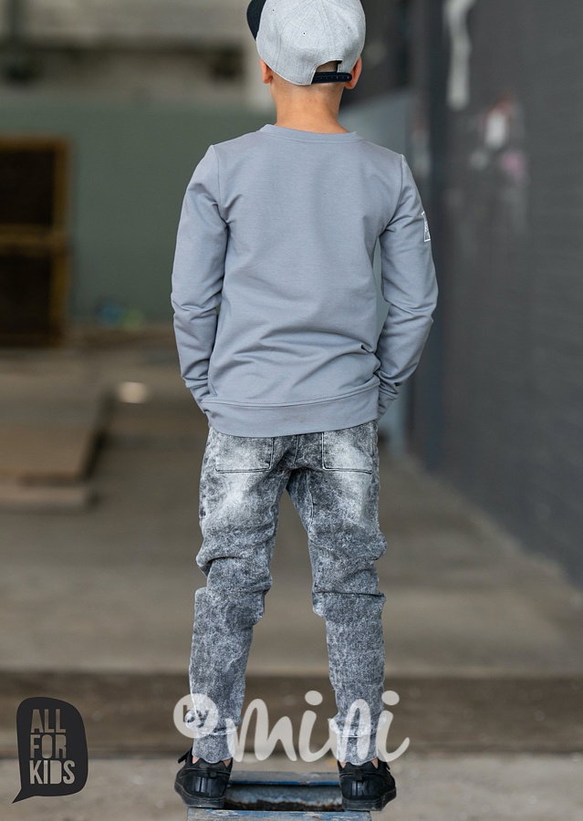 Good vibes only ice black jeans pants *by AFK*