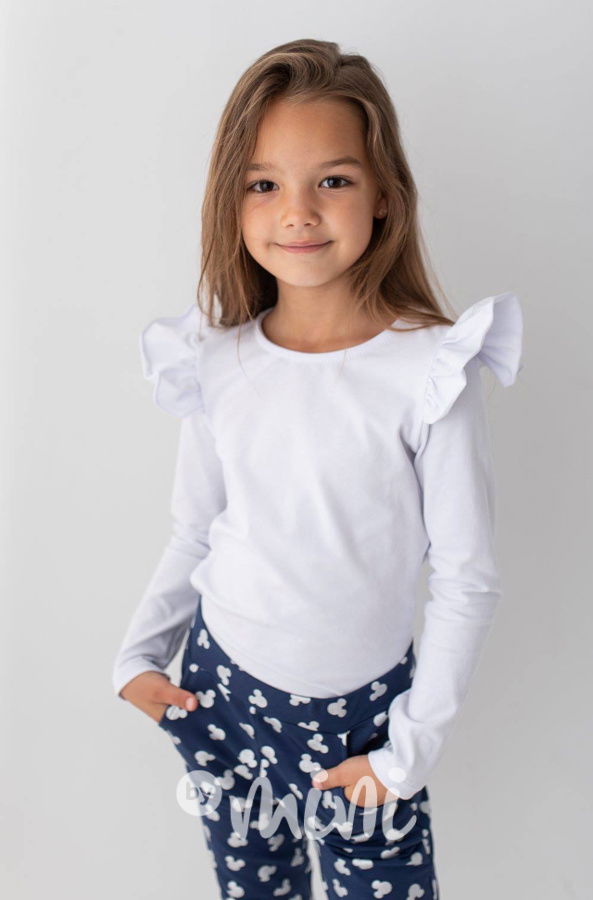 Bílá elegant blůzka Lily Grey