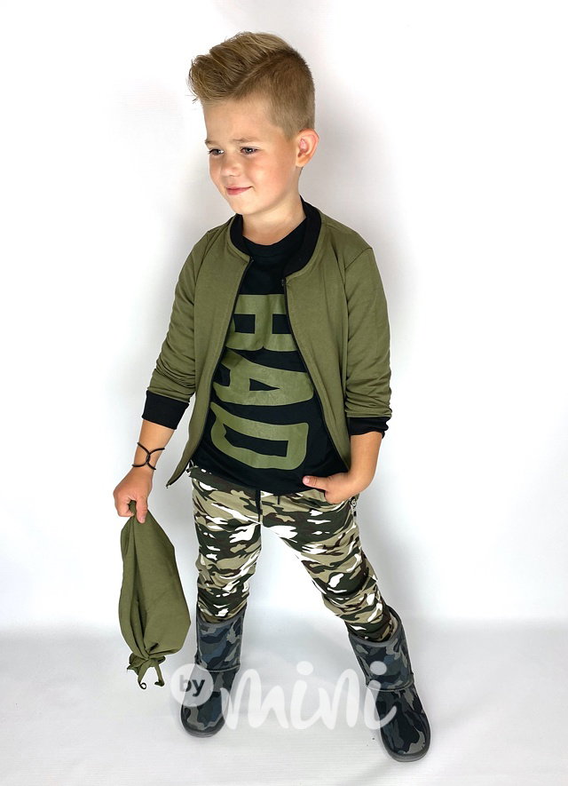 4pcs BAD souprava khaki/black