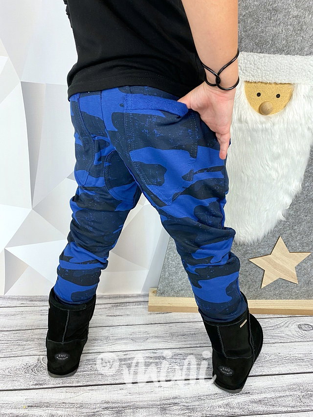 Zateplené blue army tepláčky BASIC
