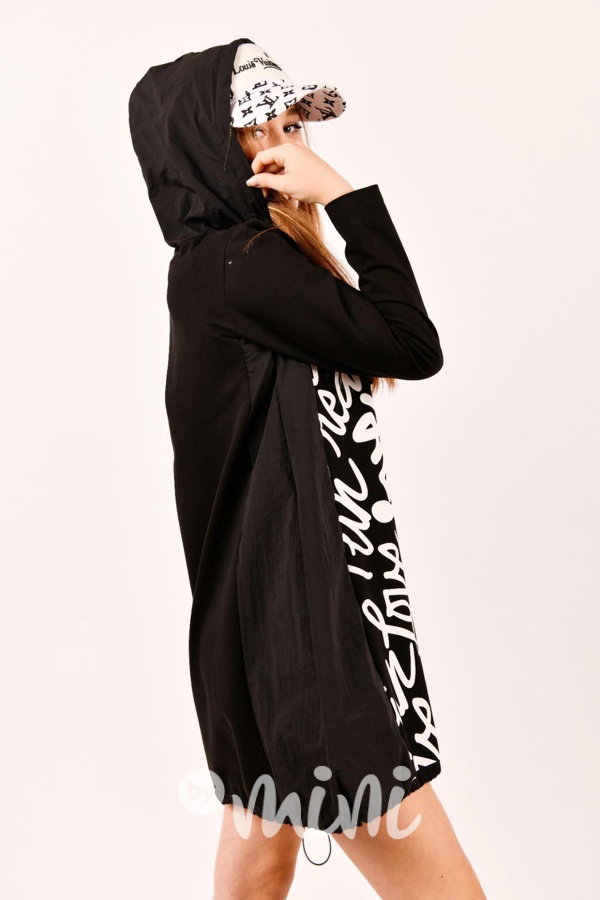 Hoodie dress STAY REAL
