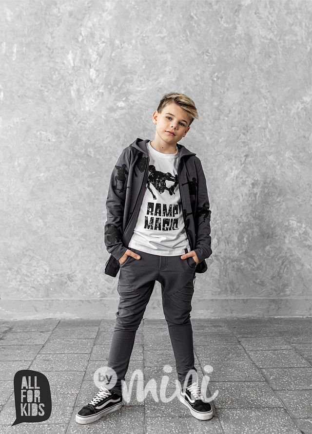 Skate mikina steel *AFK*