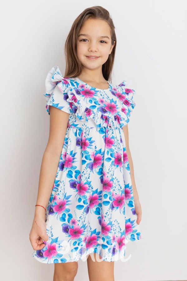 Aquarelle dívčí šaty