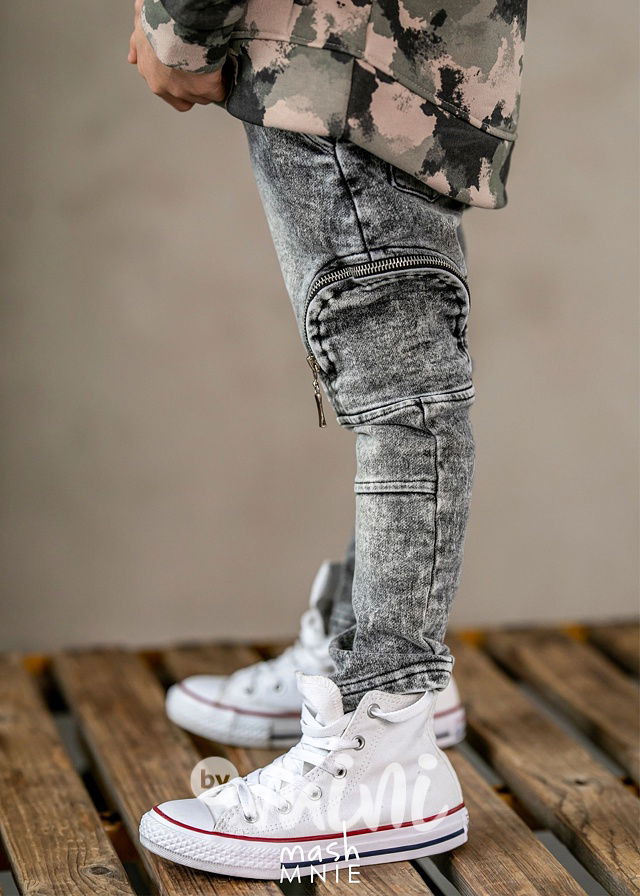 Soft jeans ice black se zipy *MashMnie*