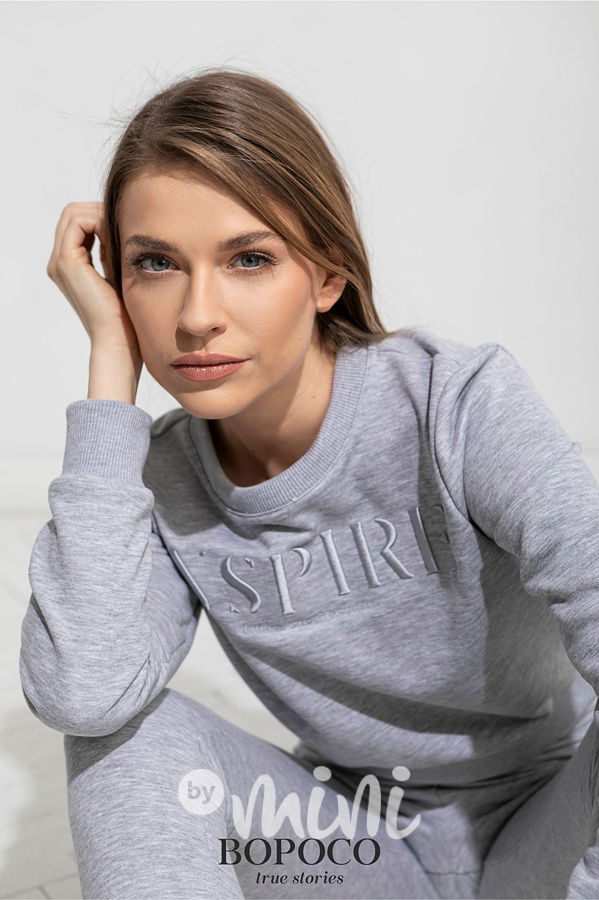 Inspire dámská teplákovka - šedivá