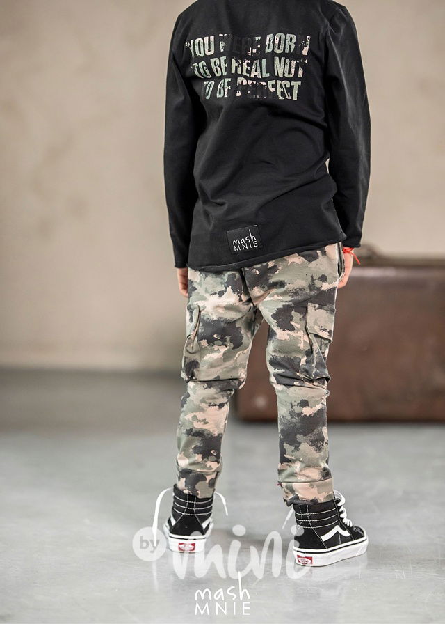 Longsleeve triko born real černé *MashMnie*