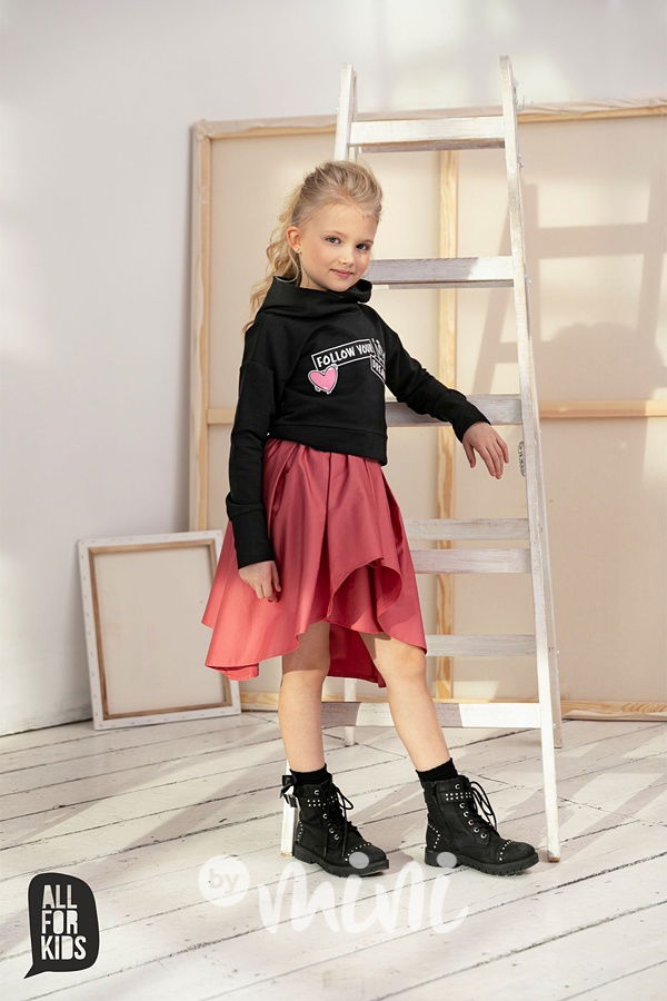 Mikina crossed backs černá *AFK*