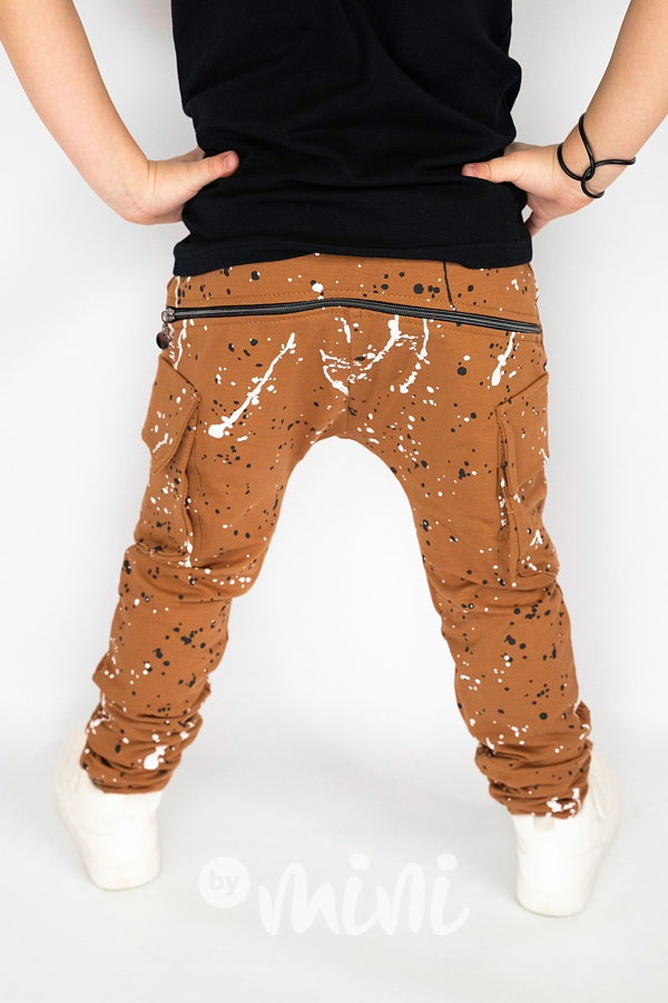 Dirty chlapecké baggy kapsáče zip - honey