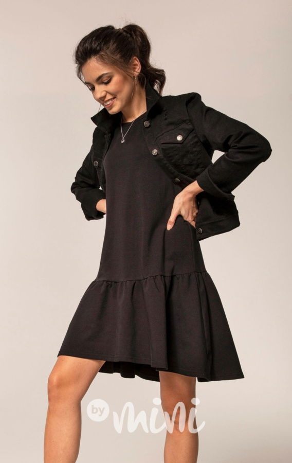 Černé letní šaty BESTSELLER