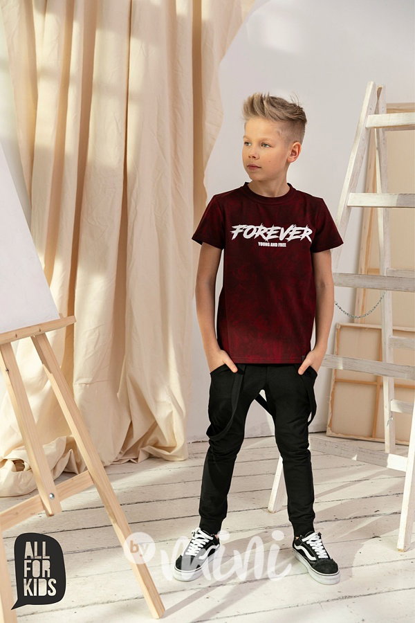 Černé kalhoty s laclíky *AFK*