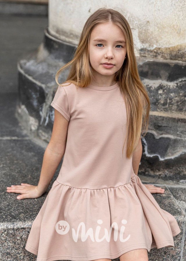 Beige letní šaty BESTSELLER