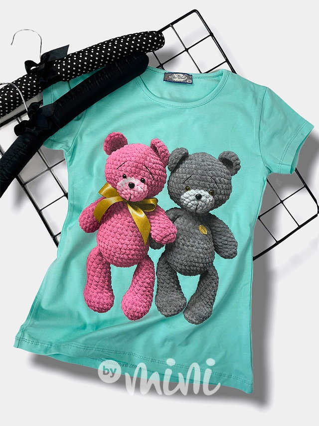Teddies triko - mint