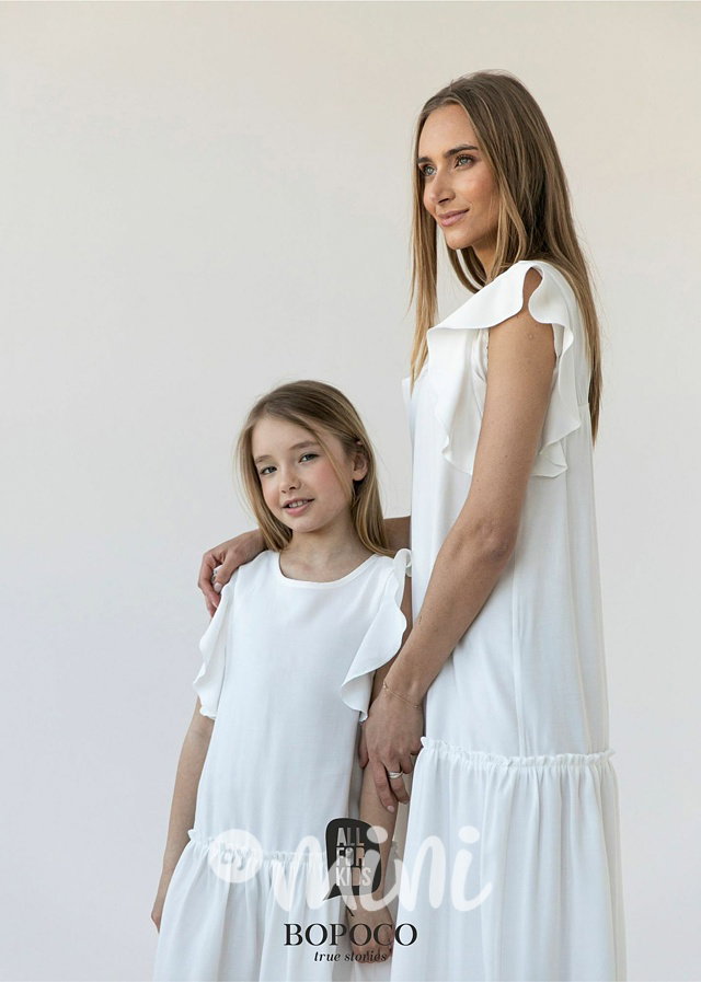 Summer holiday šaty white