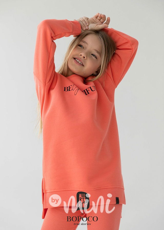 Colors of summer mikina coral