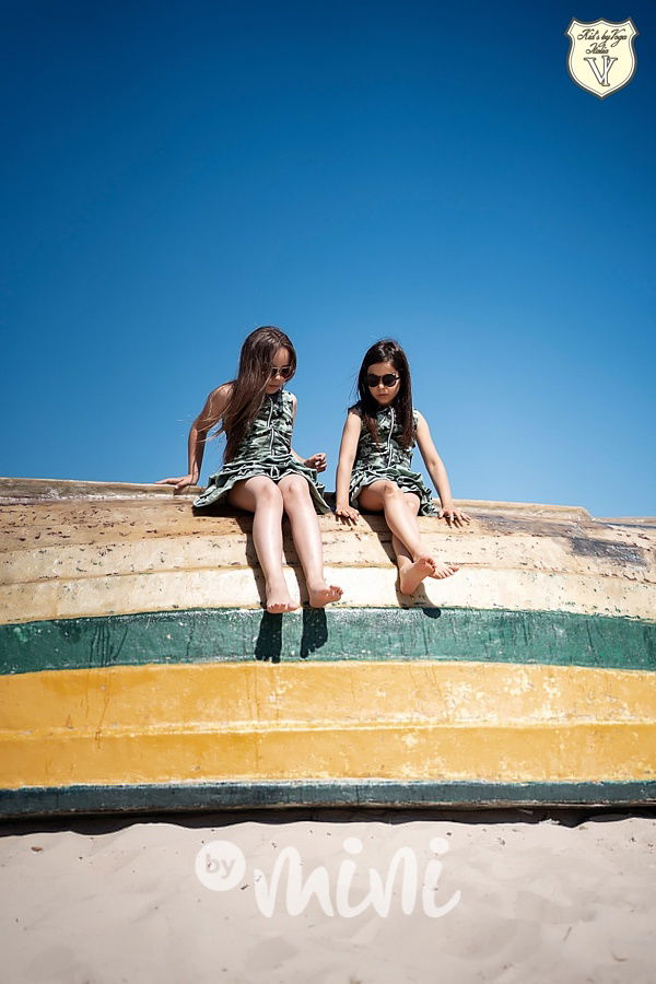 Army letní šaty Voga