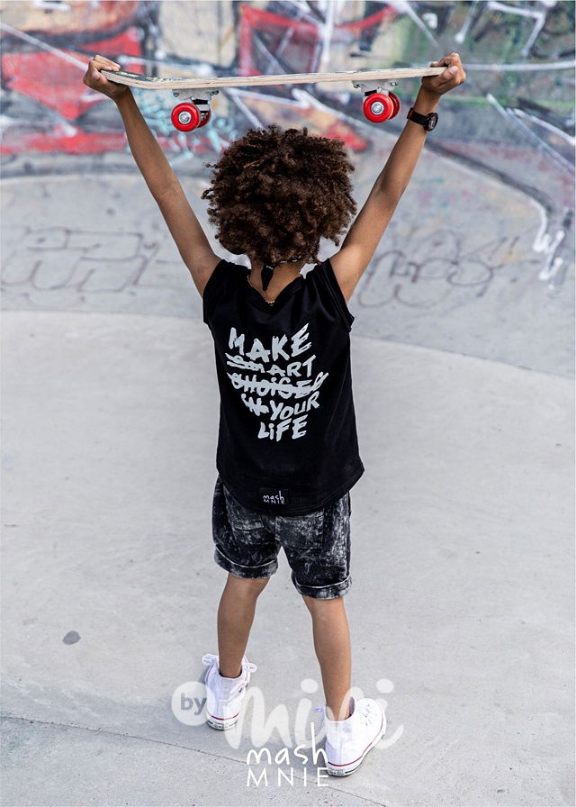 Make art triko černé  *MashMnie*