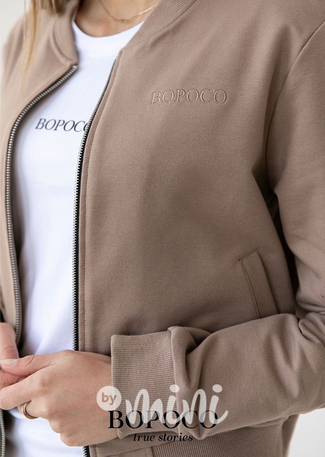 Chocolate loungewear mikina