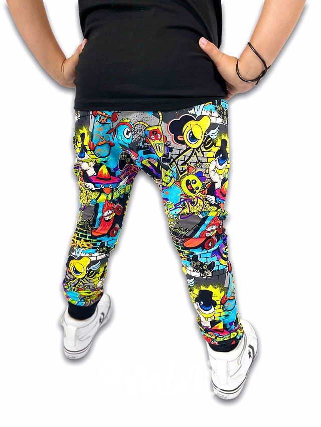 Baggy chlapecké CREW s kapsičkou a zipem