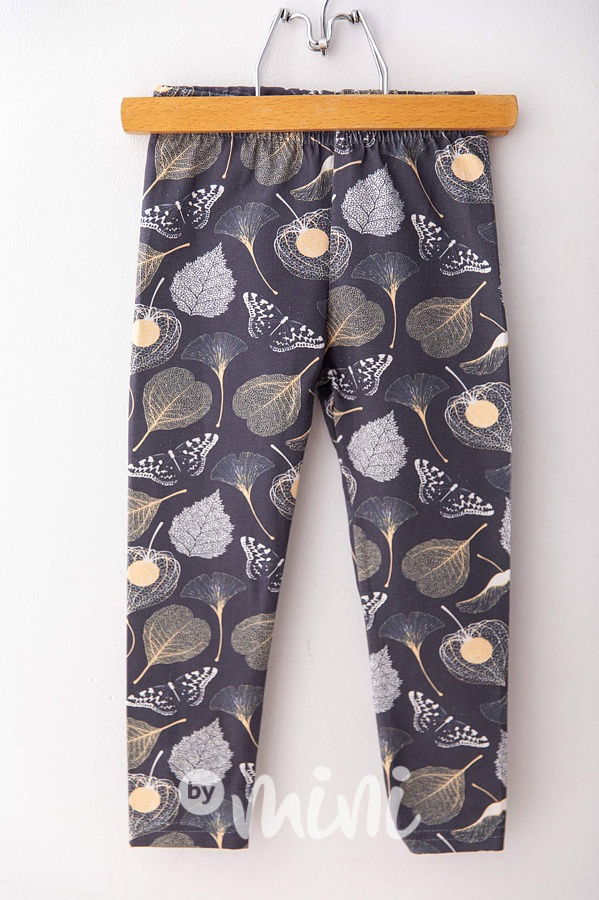 Autumn soft cotton legíny *Lily Grey*